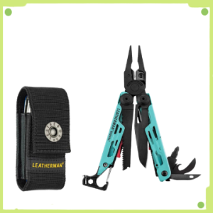 LEATHERMAN, Signal Camping Multitool with Fire Starter, Hammer and Emergency Whistle