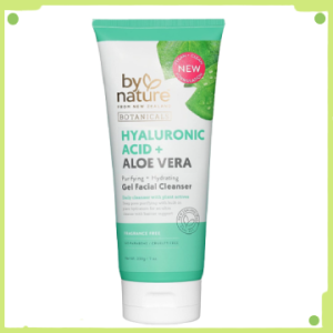 By Nature Hyaluronic Acid + Aloe Vera Facial Cleanser